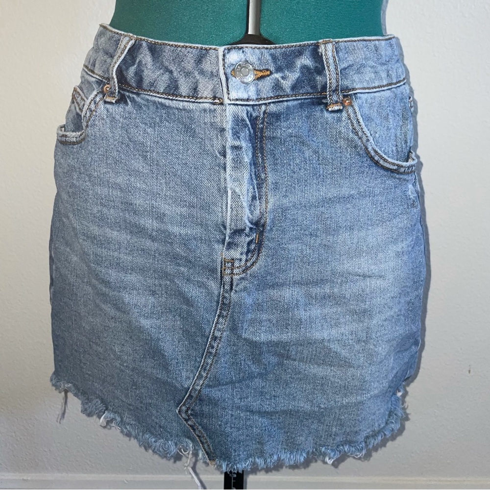 Cut off denim skirt size 12